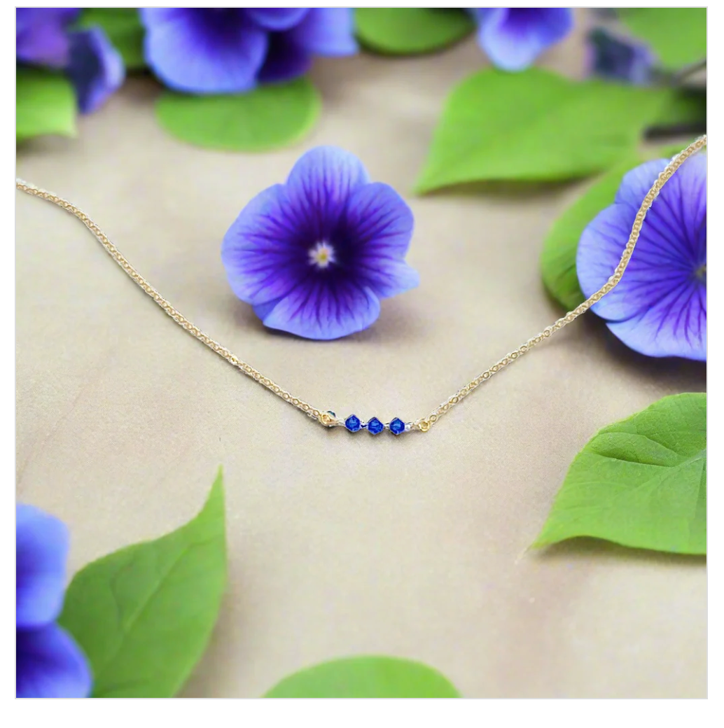 crystal bar necklace by ar today charm jewelry