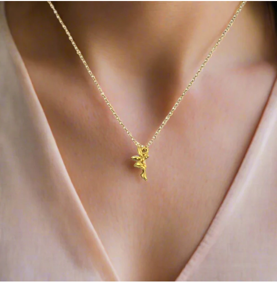 14K Gold Charm Necklaces