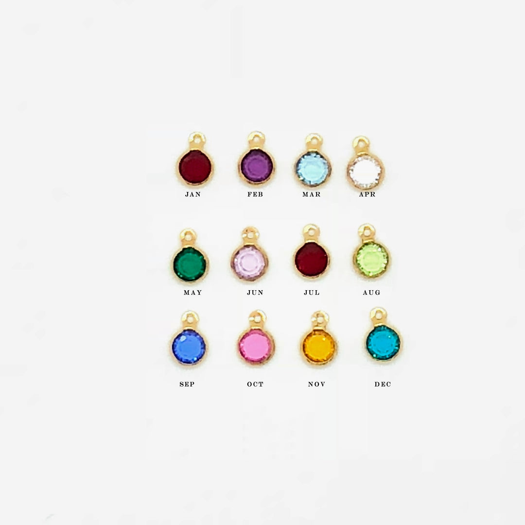 January Birthstone Necklace - AR TodayCharm Jewelry Company