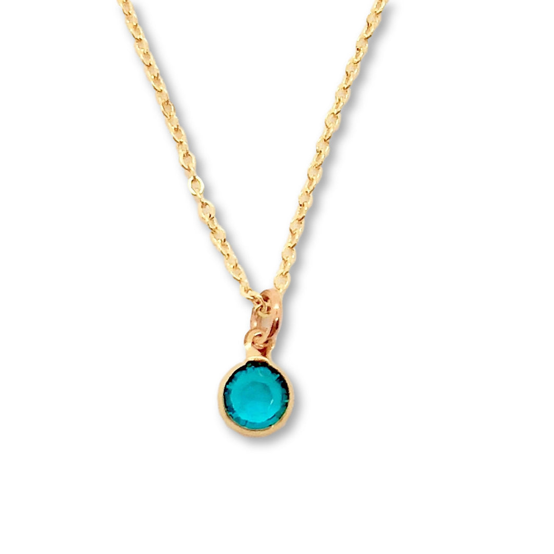 December Birthstone Necklace - AR TodayCharm Jewelry Company